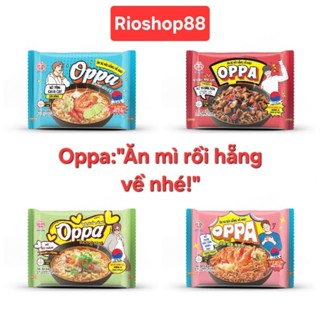 Combo 5 gói mì Oppa 75 g mì ăn liền Oppa Otoki  mì úp ăn liền ottogi oppa mì oppa không gói gia vị nhà hàng 75 g 