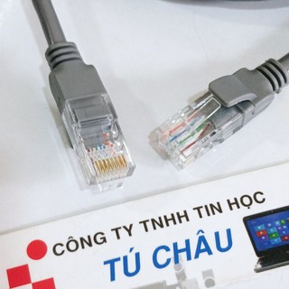 Cáp mạng dài 1.5m / 3m / 5m / 10m (Cable Lan UTP CAT5 / 2 bấm sẳn)