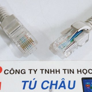 Cáp mạng dài 1.5m / 3m / 5m / 10m (Cable Lan UTP CAT5 / 2 bấm sẳn)