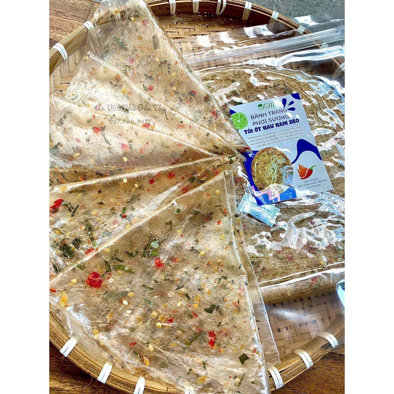500gr bánh phơi sương rau răm