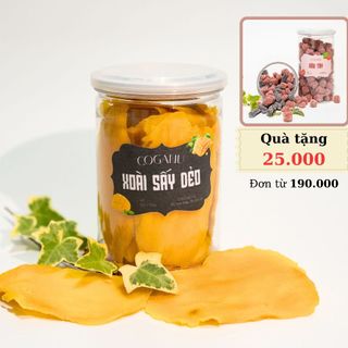 Xoài sấy dẻo 400gram, trái cây sấy chua ngọt đặc sản Đà Lạt, CoganuFarm