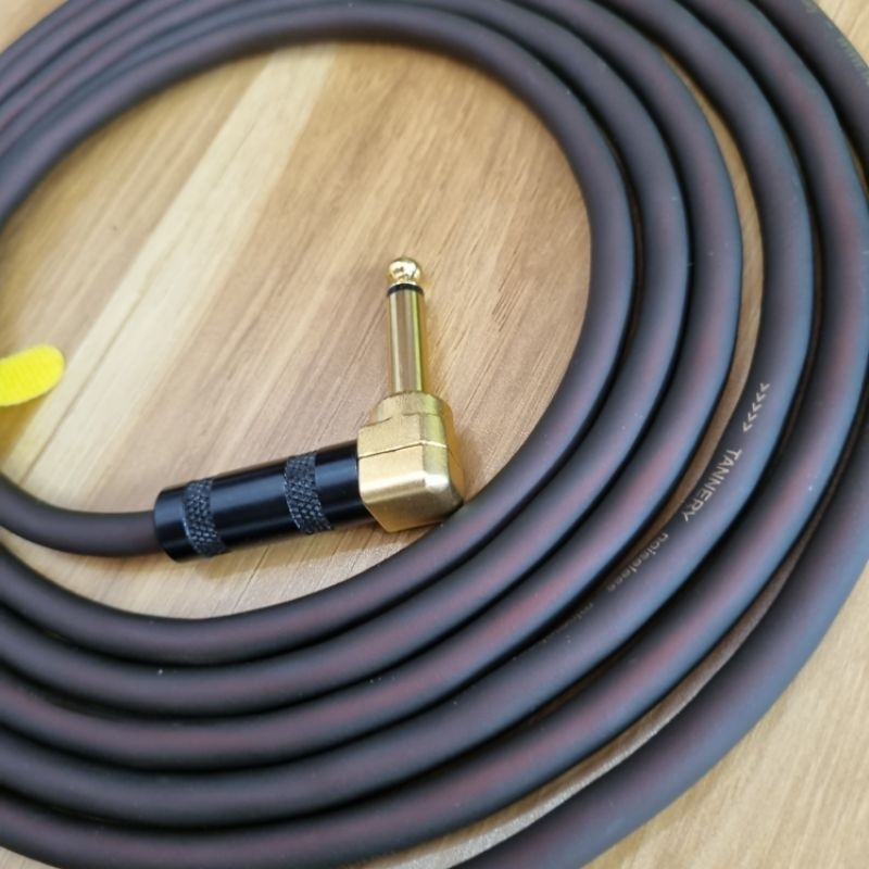 Dây Tín Hiệu Ý màu đỏ dài 5m jack liton mỹ thẳng cong