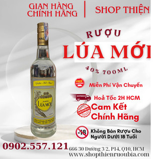 Ru.ou lúa mới hà nội 40% 700ml-94 lò đúc