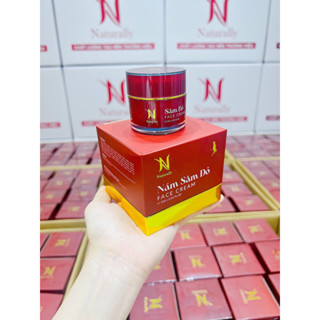 Kem Face Nám SÂM ĐỎ (Ban Đêm) + TẶNG 1 HŨ YẾN MẠCH 15GR  Ngừa Sạm Nám, Giúp Trẻ Hoá Căng Bóng Da size 1MẠC