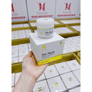 Kem Face YẾN MẠCH ( Ban Ngày ) Dưỡng Trắng Da Naturally size 15Gr [ Tặng Mask ]