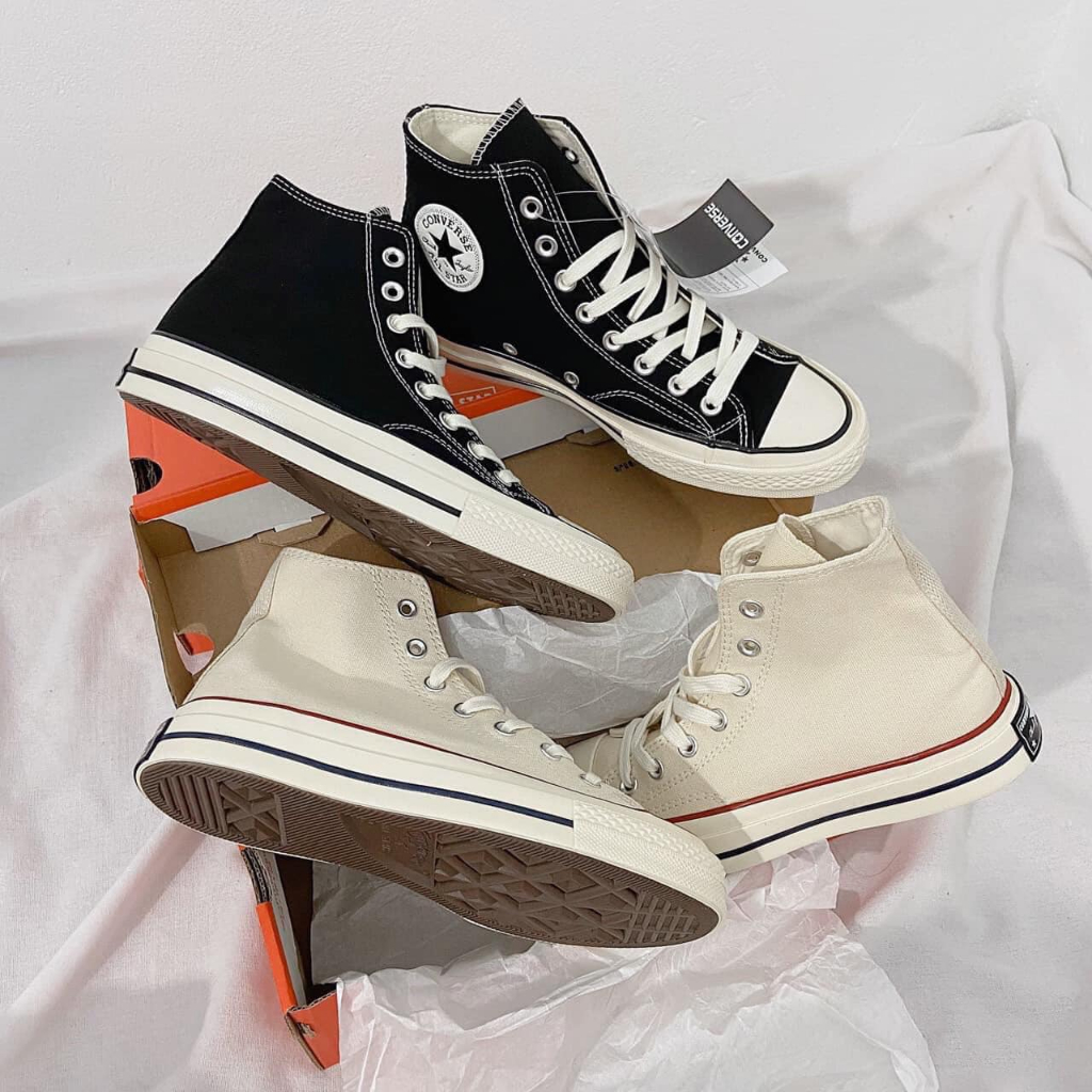 Giày Converse_Cổ Cao Nam Nữ, Giày Converse_Cổ Thấp CV 1970 Hàng Cao Cấp Full Box Bill - Niceshoes | BigBuy360 - bigbuy360.vn