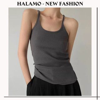 Áo hai dây nữ phong cách sexy, cá tính phù hợp đi biển, tập gym HALAMO AC07