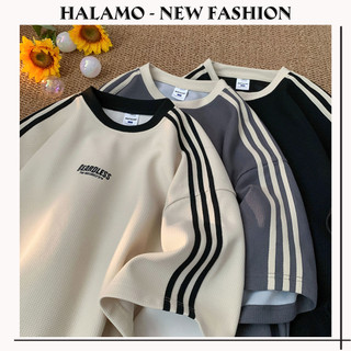 Áo thun Unisex BEARDLESS Áo phông nam nữ tay lỡ oversize form rộng chất liệu cotton dệt tổ ong thoáng mát AC01