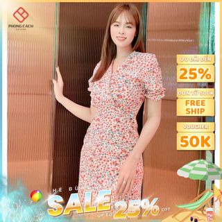 Đầm hoa nhí dễ thương SD1359 - Phong Cách SAIGON
