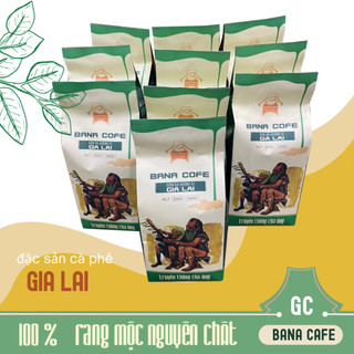 Combo 10kg cà phê Bana Cofe G3|Cafe rang mộc nguyên chất 100% Robusta