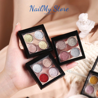 Tráng gương dạng nén trang trí nail , tráng gương móng tay