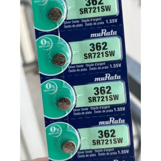 Viên pin đồng hồ Maxell 721 chuyên thay pin đồng hồ đeo tay, điều khiển các loại - SR721SW - 362 vỉ 1 viên