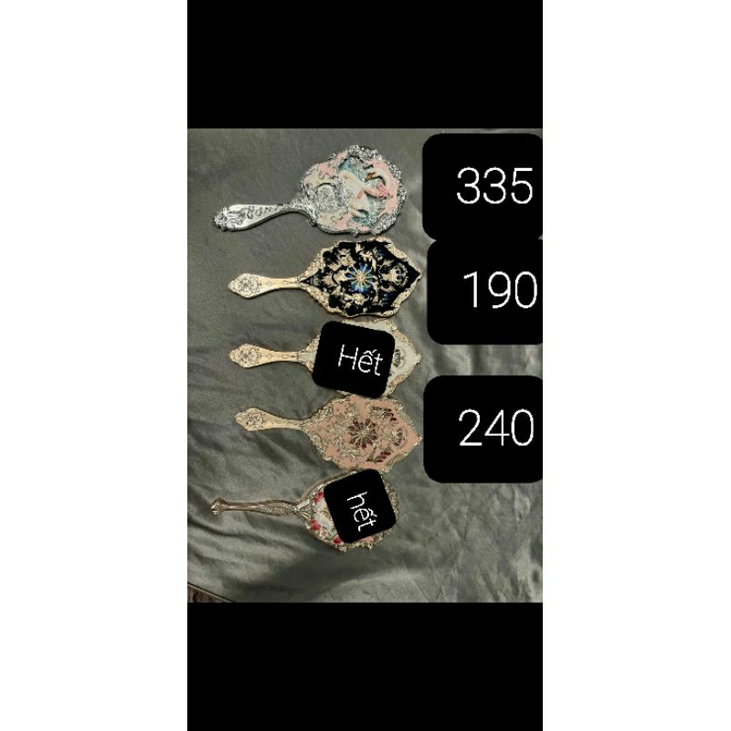 Gương Swan Flower Knows Màu hồng