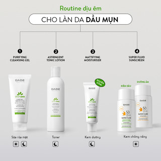 [QUÀ TẶNG] Mẫu thử sữa rửa mặt Babe Stop Akn 2ml