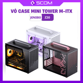 Vỏ case Mini Tower M-ATX Jonsbo Z20  - Vỏ case máy tính mặt lưới có tay cầm chính hãng