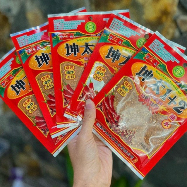 Bột Ớt Cay Tê 1+2 Chính Hãng (Gói 40g)