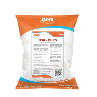 1kg giòn dai kết dính d90 - plus - thay thế hàn the tạo giòn dai cứng chắc cho giò chả, xúc xích, nem chua,...