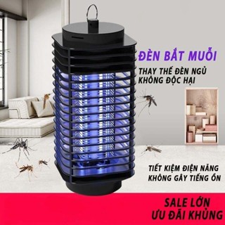 Máy bắt muỗi điện quang. Đèn bắt muỗi thông minh diệt đuổi muỗi tự động cao cấp thông minh bằng điện quang ánh sáng xanh