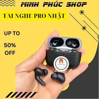 Tai nghe không dây pro đen trắng Nhật , tai nghe bluetooth định vị, đổi tên, sạc không dây full chức năng HTStore