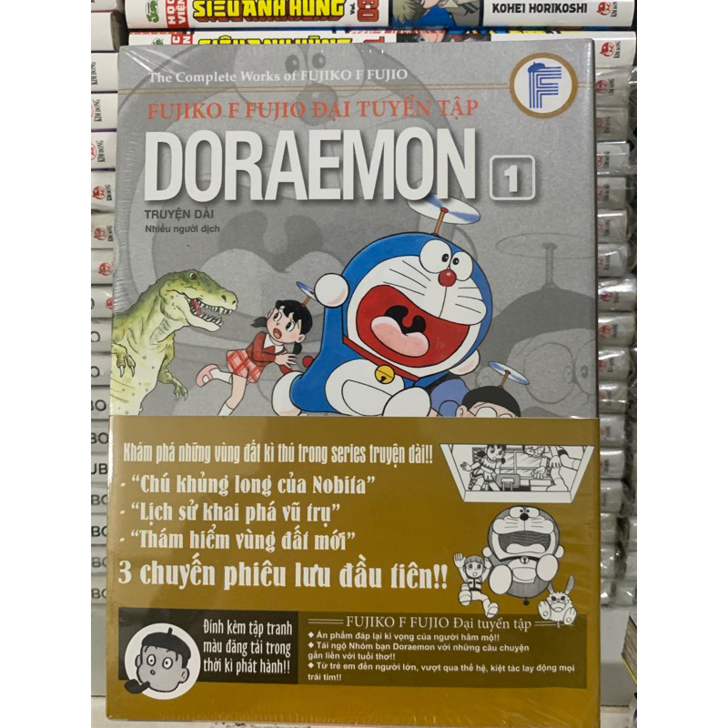 Truyện tranh - FUJIKO F FUJIO ĐẠI TUYỂN TẬP - DORAEMON TRUYỆN DÀI - Tập 1 2 3 4 5 6