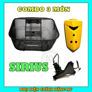 Full Bộ Rổ Lưới Sirius Gắn Trước Kèm Pát Và Mặt Nạ Đủ Màu