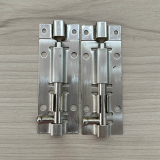 Chốt cửa inox, chốt cửa ngang, khóa cửa inox chốt athe dài 5cm 6cm 8cm