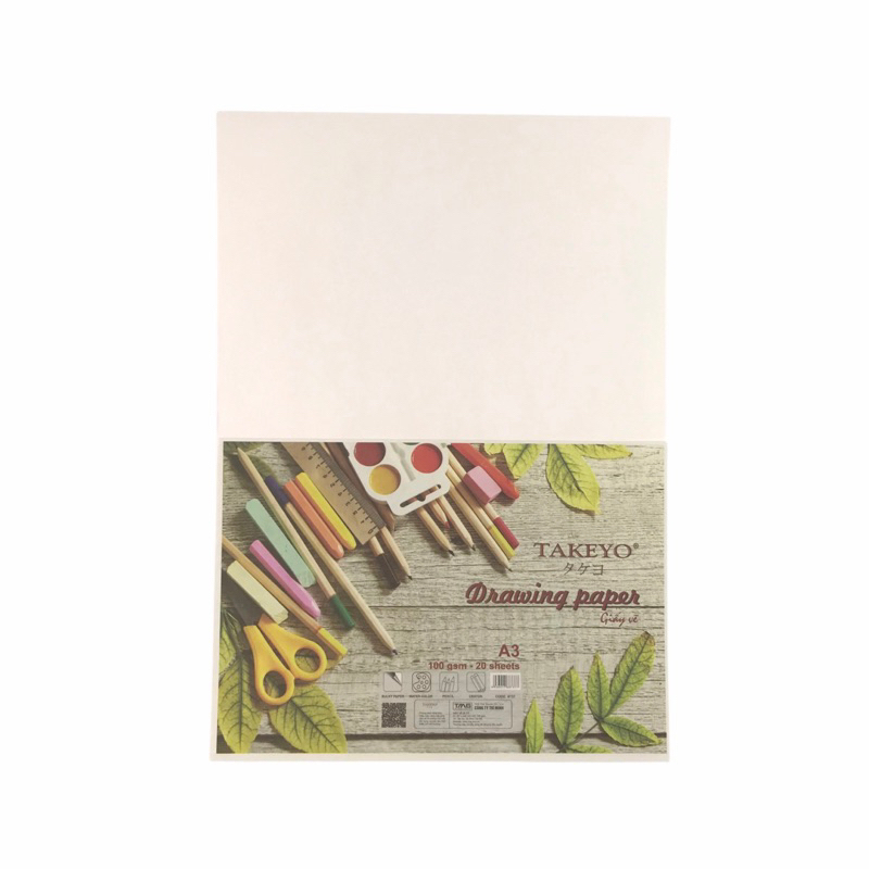 GIẤY VẼ TAKEYO XẤP 20 TỜ A3