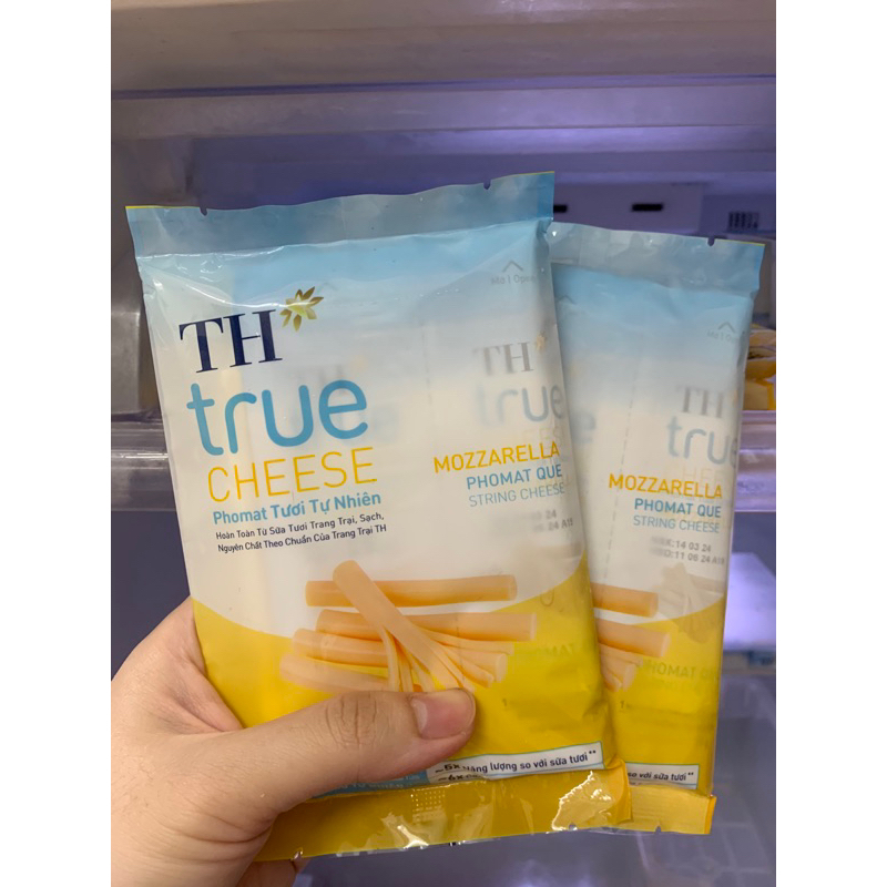 (1 que) Pho mai Que TH true string CHEESE Mozzarella túi 100g
