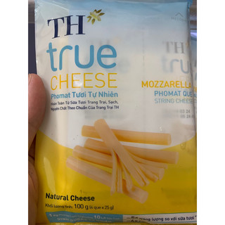 (1 que) Pho mai Que TH true string CHEESE Mozzarella túi 100g
