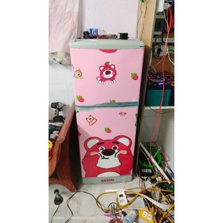 Decal dán tủ lạnh GẤU DÂU LOSTO (TỔNG HỢP CÁC MẪU) - Trang trí tủ lạnh