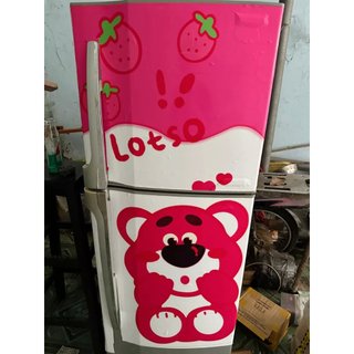 Decal dán tủ lạnh GẤU DÂU LOSTO (TỔNG HỢP CÁC MẪU) - Trang trí tủ lạnh
