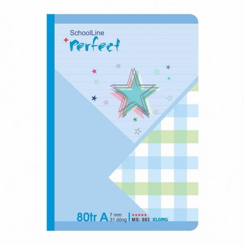 Vở kẻ ngang Perfect Klong 80 trang