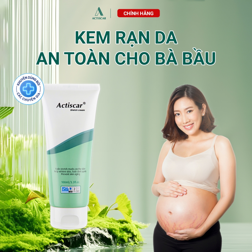 Kem Rạn Da Actiscar Chính Hãng - Làm Mờ Rạn Da, Mờ Sẹo