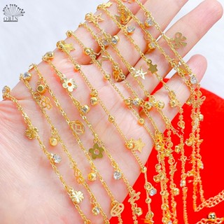 Lắc chân nữ nhiều kiểu đính đá thiết kế Orin L32