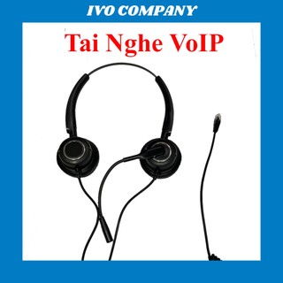 Tai nghe điện thoại voip cổng rj9 chuyên dụng