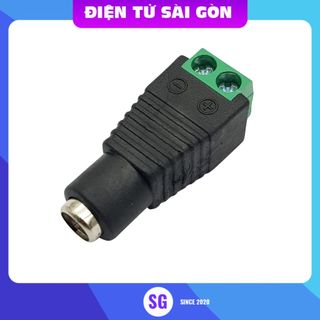 Jack DC cái 5.5*2.1mm đầu ra cổng Domino - 43A9