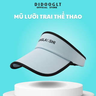 Mũ lưỡi trai thể thao nửa đầu vành rộng - Nón Lưỡi Trai Nửa Đầu Vành Rộng đơn giản màu sắc trang nhã - Didooglt