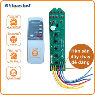 Mạch quạt Điện cơ thống nhất Vinawind - Hàn sẵn dây.