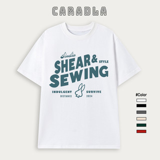 Áo Thun, Áo Phông Unisex Tay Lỡ CARADLA Mã TN SHEAR Chất Cotton Mềm Mịn Co Dãn Thoáng Mát Form Rộng Cho Nam Nữ