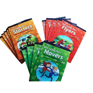 Tặng Mp3 - Get ready for Starters, Movers, Flyers bản 2nd edition