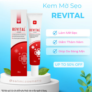 Combo 2 lọ kem sẹo revital 30g hỗ trợ làm mờ các loại sẹo