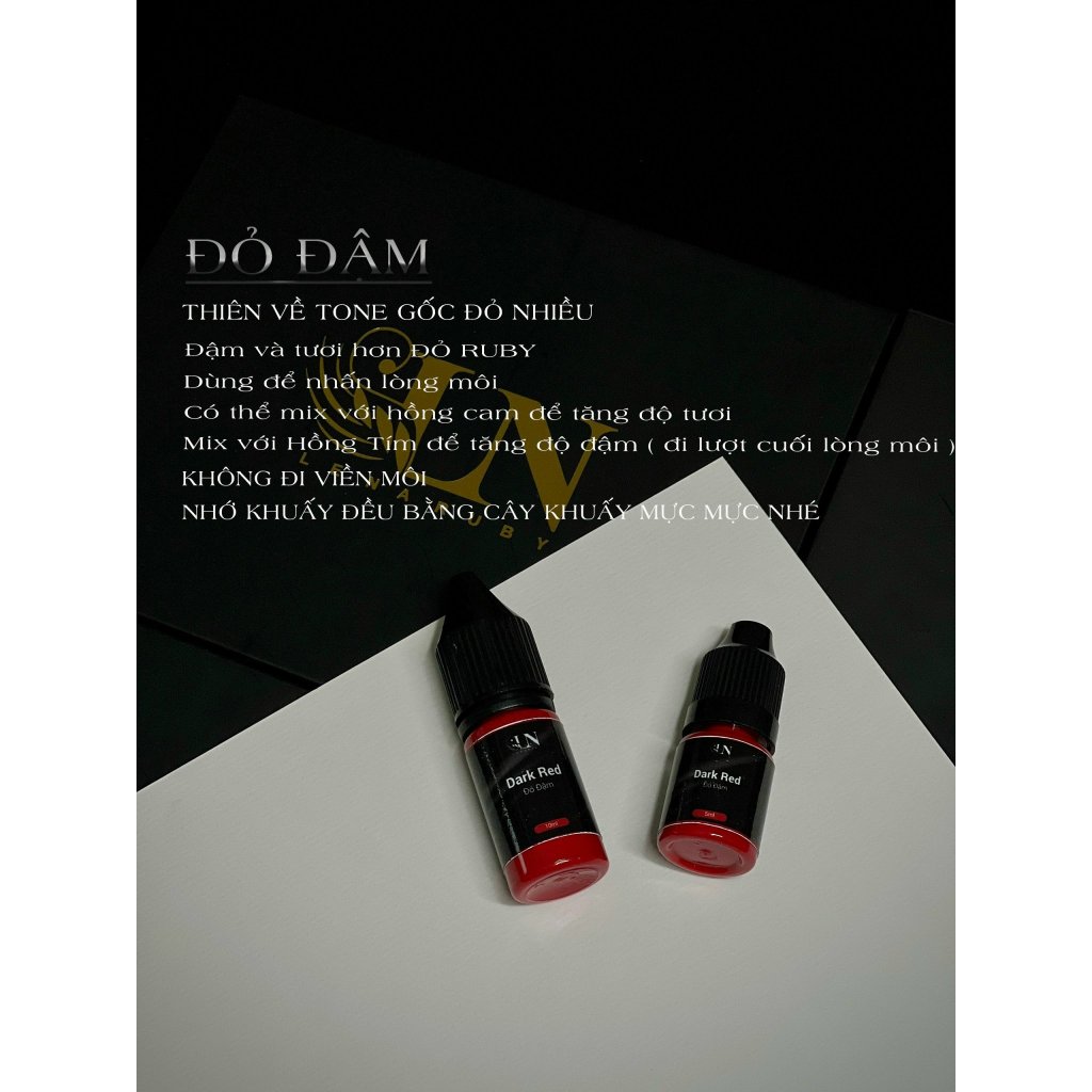 LÊ NA RUBY ] SON MÔI ĐỎ ĐẬM chủ đạo nhấn lòng