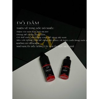 Lê na ruby ] son môi đỏ đậm chủ đạo nhấn lòng