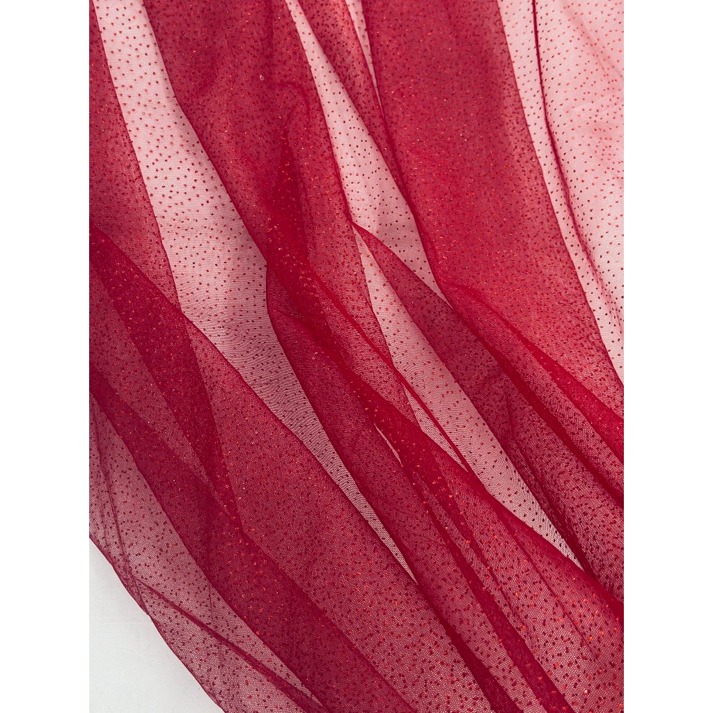 Vải lưới kim tuyến lấp lánh #514