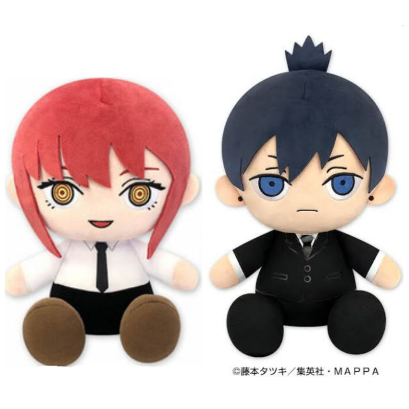 [SK JAPAN] Gấu bông Chainsaw Man Power MAKIMA DENJI Big Plush Doll Devil Hunter chính hãng Nhật Bản