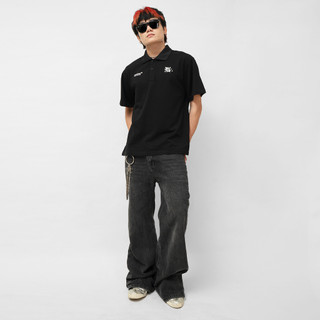 Grimm DC Áo Polo Rồng // màu đen