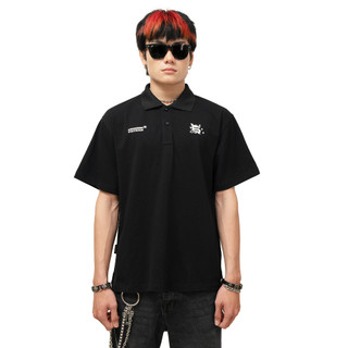 Grimm DC Áo Polo Rồng // màu đen