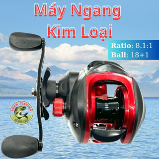 xả kho ) Máy ngang chuyên câu LURE tay trái- phải rẻ nhất thị trường(màu ngẫu nhiên)