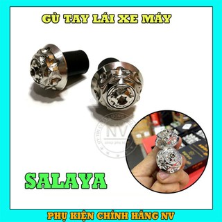 Cặp Gù Tay Lái Salaya Mẫu 3 Inox 304 Đặc