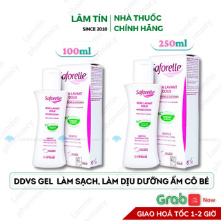 ✅(Chính Hãng) Saforelle Dung dịch vệ sinh dưỡng ẩm chăm sóc phụ khoa dịu nhẹ chính hãng 100ml